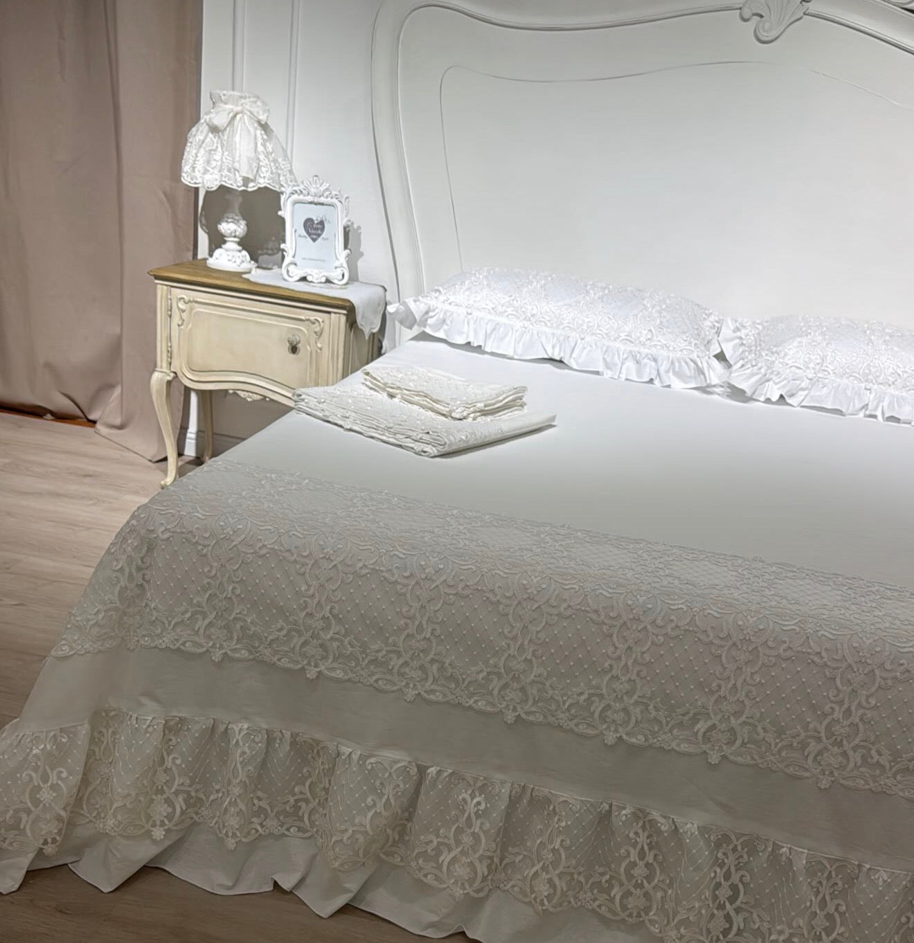 Copriletto Romantic Cotton