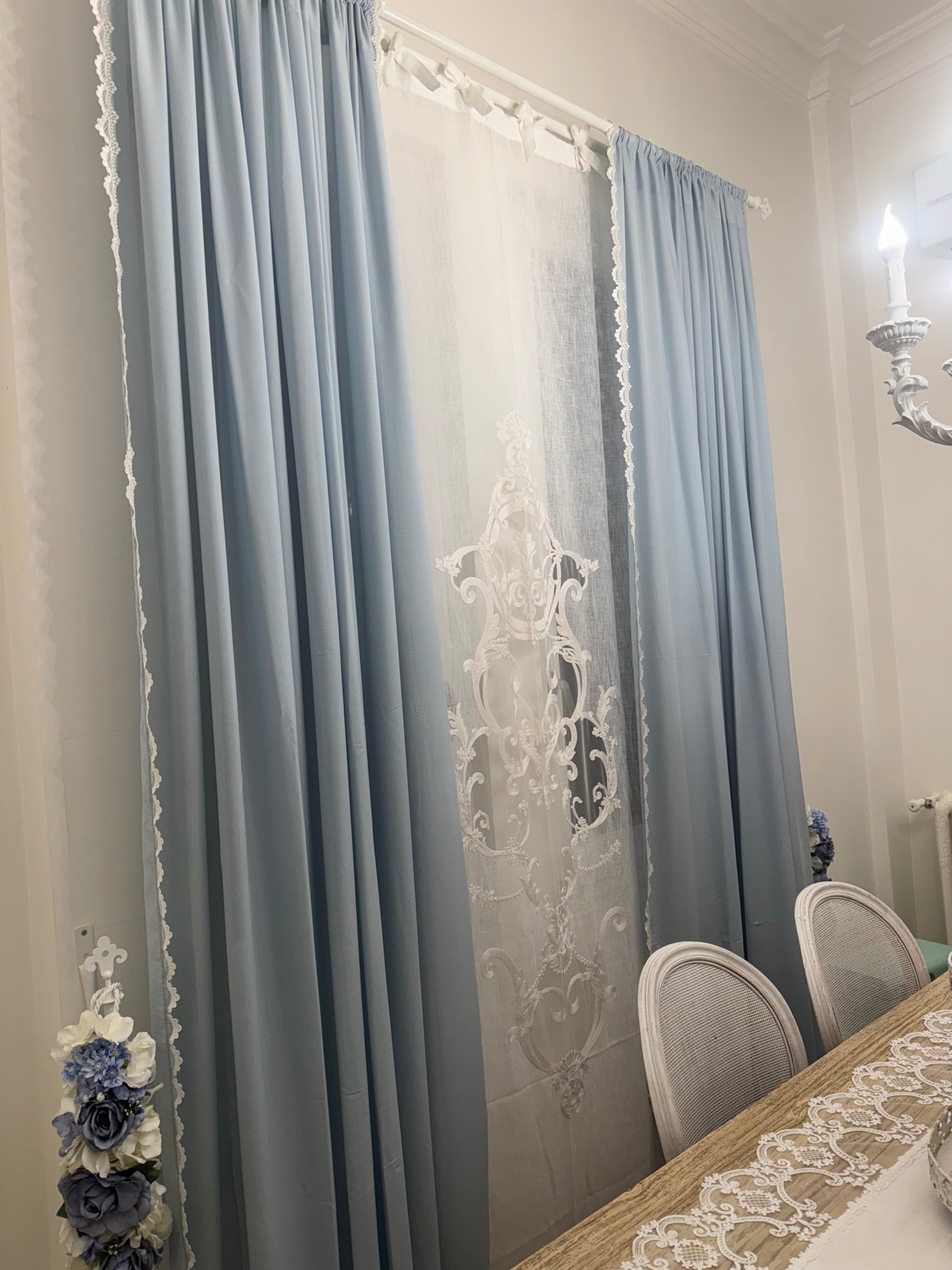 Calate azzurro polvere