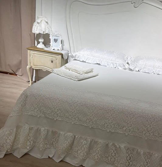 Copriletto Romantic Cotton