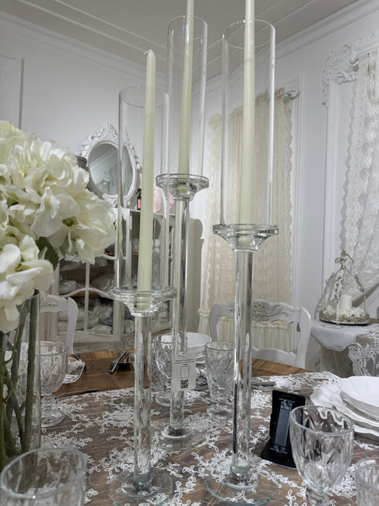 Set tre candelabri