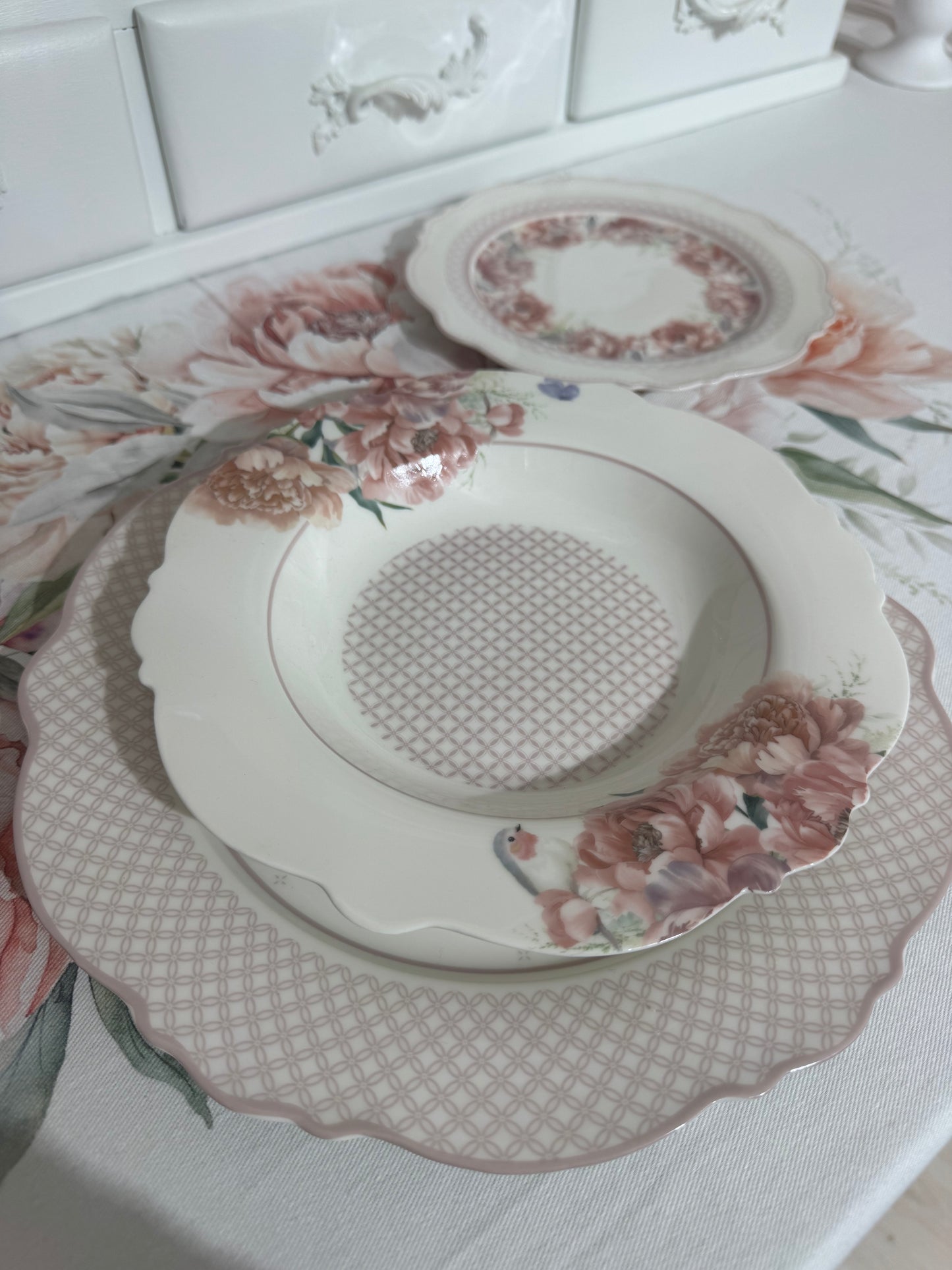 Servizio piatti Fiorirà 18 pz