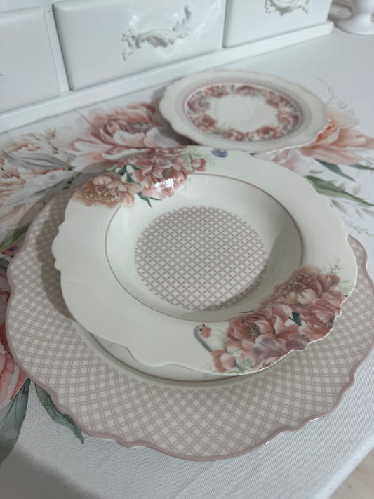 Servizio piatti Fiorirà 18 pz