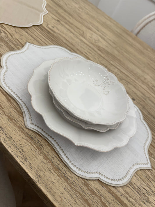 Due sottopiatti/tovagliette