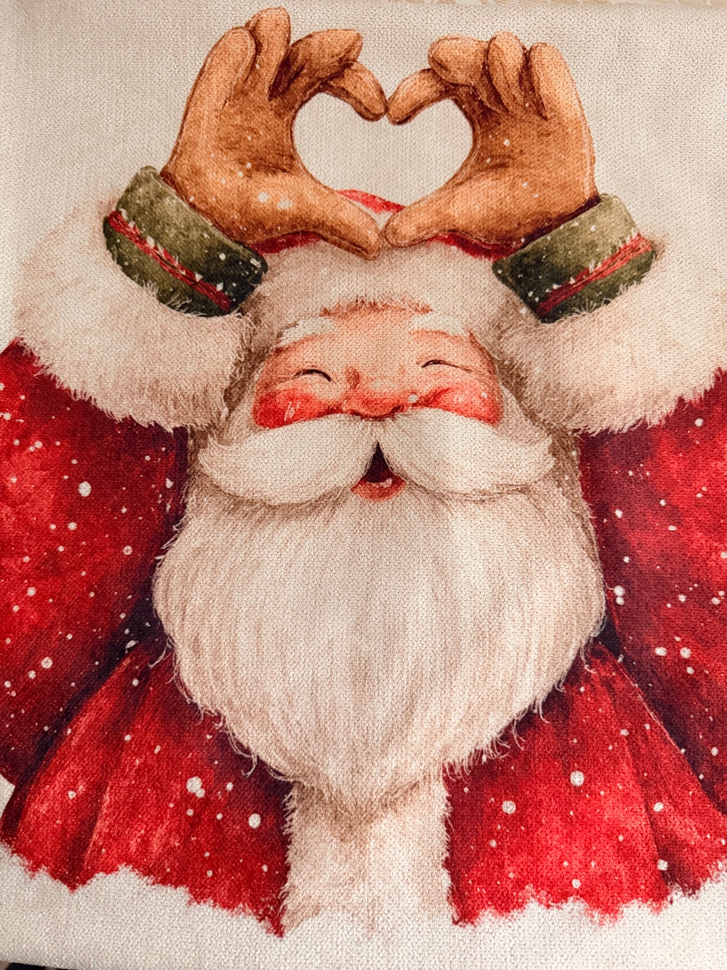 Cuscino Natalizio Babbo Natale – Christmas Love